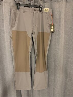 Howler Brothers Men’s Gray and Brown Two-Tone Cargo Pants